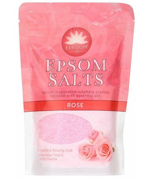 SELS DE BAIN À LA ROSE ELYSIUM SPA 