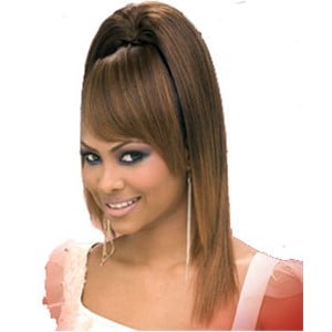 SENSSENS PONYTAIL ORCHID CLIP ON