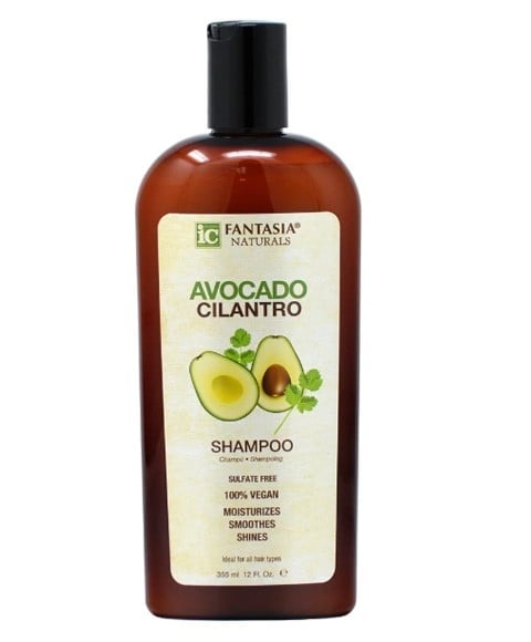 SHAMPOOING À L'AVOCAT ET À LA CORIANA IC FANTASIA NATURALS 