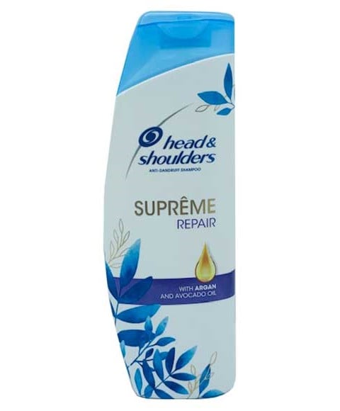 SHAMPOOING ANTIPELLICULAIRE SUPREME REPAIR À L'HUILE D'ARGAN