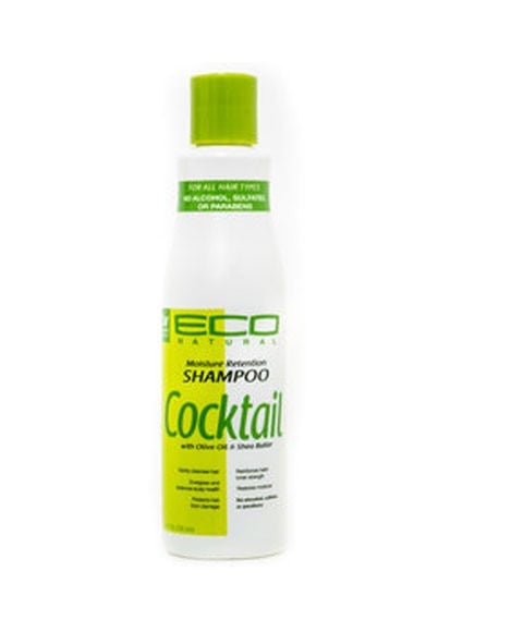 SHAMPOOING COCKTAIL ECO NATUREL À L'HUILE D'OLIVE ET AU BEURRE DE KARITÉ