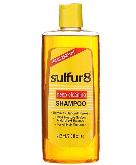 SHAMPOOING DE NETTOYAGE EN PROFONDEUR SULFUR 8 