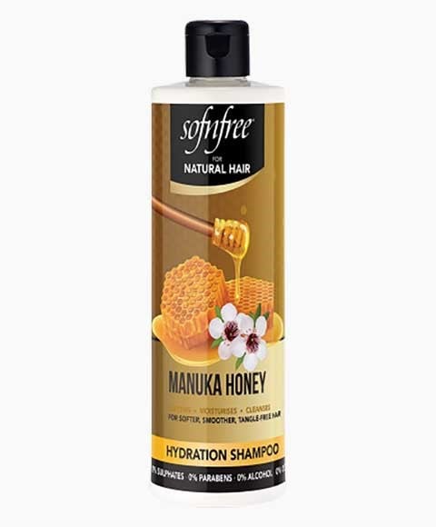 SHAMPOOING HYDRATATION AU MIEL DE MANUKA SOFNFREE 