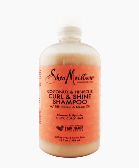 SHAMPOOING SANS SULFATE DE COCO ET D'HIBISCUS SHEA MOISTURE