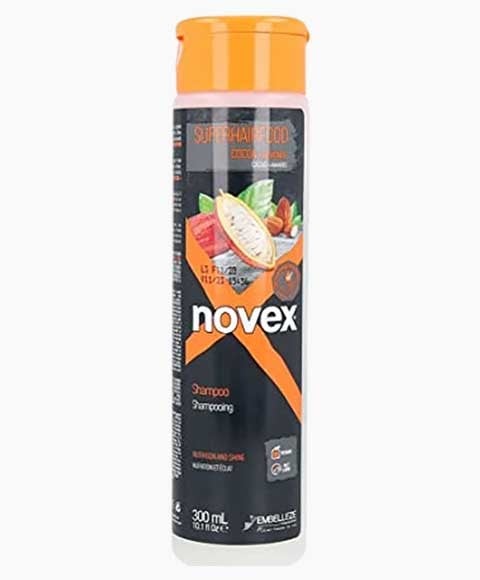 SHAMPOOING SUPER HAIR FOOD CACAO PLUS AMANDES 