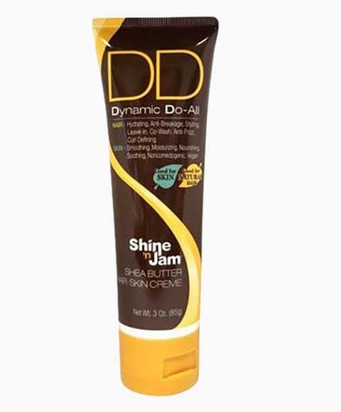 SHINE N JAM DYNAMIC DO ALL CRÈME POUR CHEVEUX ET PEAU AU BEURRE DE KARITÉ