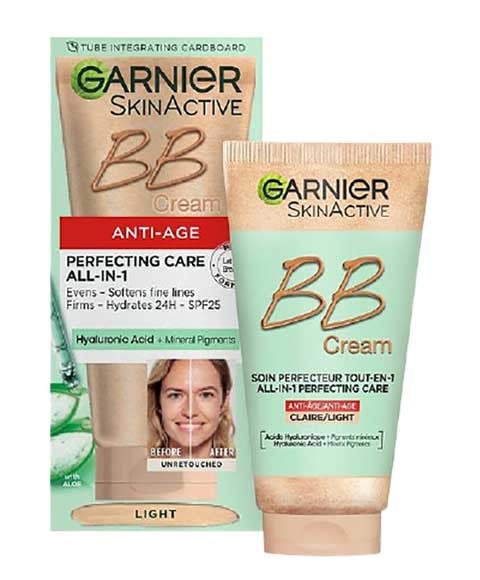 SKIN ACTIVE SOIN ANTI AGE PERFECTANT TOUT EN 1 BB CRÈME LIG