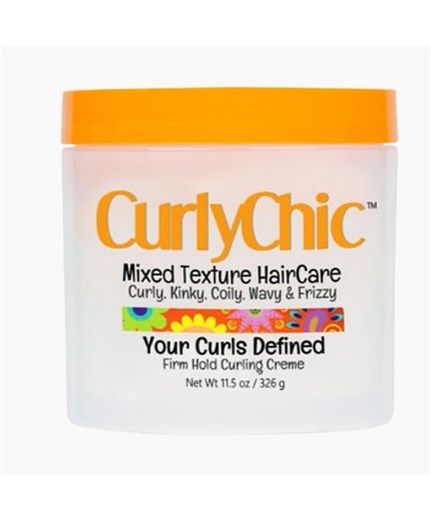 SOIN CAPILLAIRE À TEXTURE MIXTE CURLY CHIC CRÈME DE CURLING À TENUE FERME