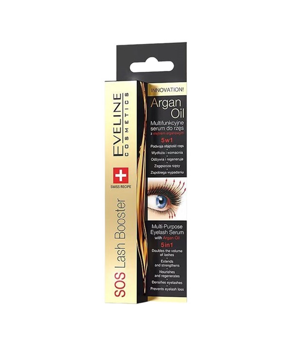 SOS LASH BOOSTER 5 EN 1 MULTI-USAGE À L'HUILE D'ARGAN POUR CILS SE