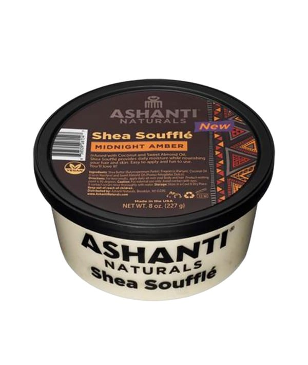 SOUFFLE AU KARITÉ AMBRÉ DE MINUIT ASHANTI NATURALS 