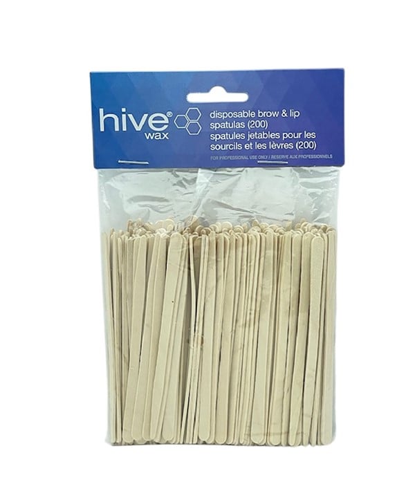 SPATULES JETABLES POUR SOURCILS ET LÈVRES 