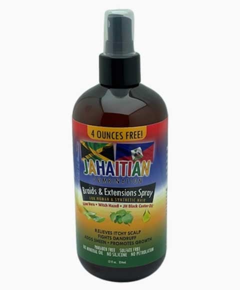 SPRAY COMBINÉ JAHAITIEN POUR TRESSES ET EXTENSIONS 