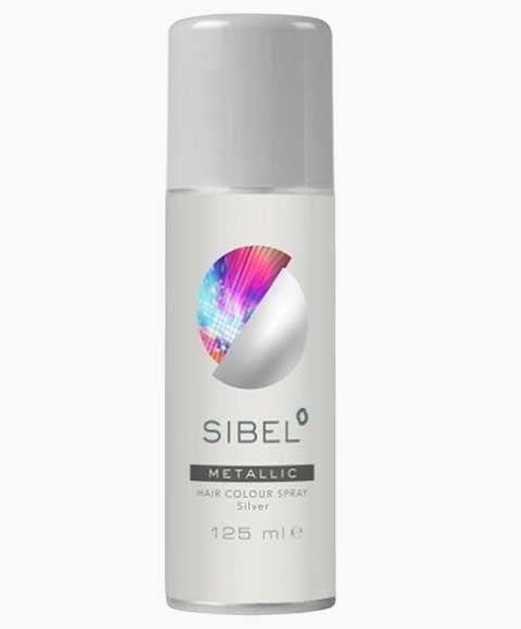 SPRAY DE COLORATION POUR CHEVEUX ARGENT MÉTALLIQUE SIBEL