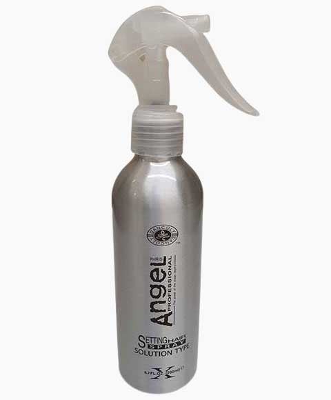 SPRAY POUR CHEVEUX FIXATEURS DE TYPE SOLUTION ANGEL 