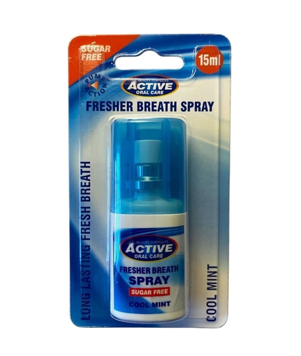SPRAY POUR UNE HAUTE FRAÎCHE SANS SUCRE ACTIVE ORAL CARE 