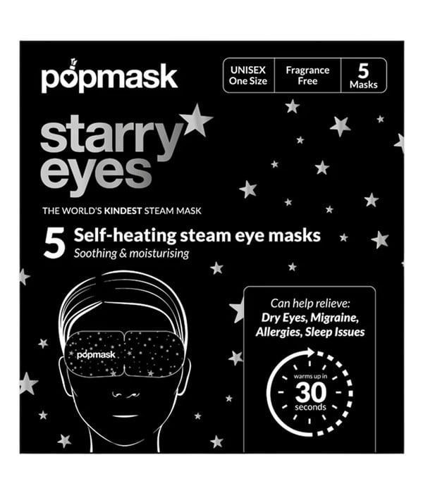 STARRY EYES 5 MASQUE POUR LES YEUX À VAPEUR AUTO-CHAUFFANT 