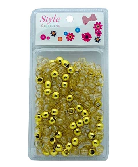 STYLE COLLECTION PERLES À CHEVEUX BD008 OR