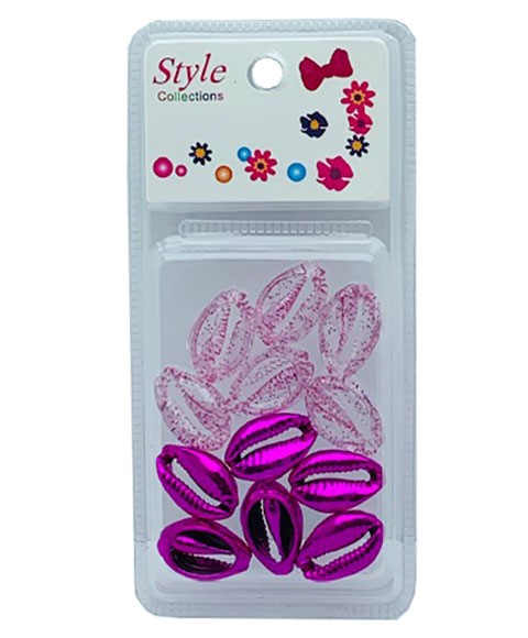 STYLE COLLECTION PERLES DE COQUILLES 2 TONS BD015 ROSE