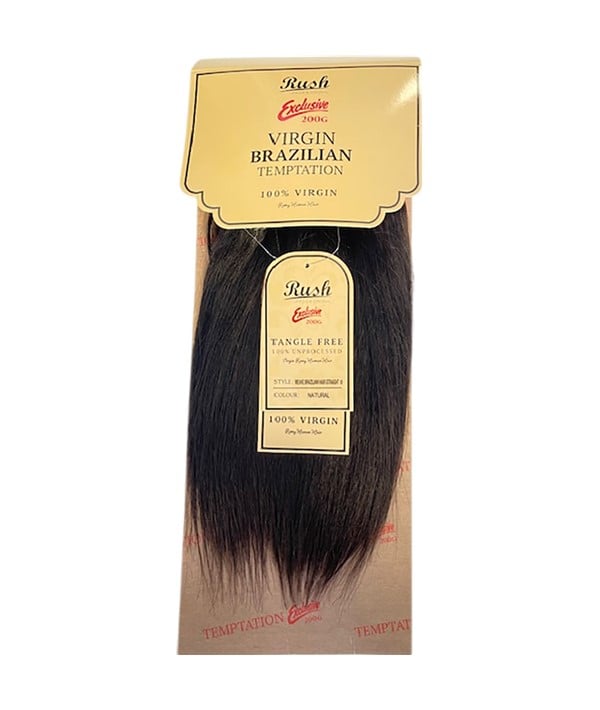 Tissage droit de cheveux brésiliens de tentation brésilienne vierge