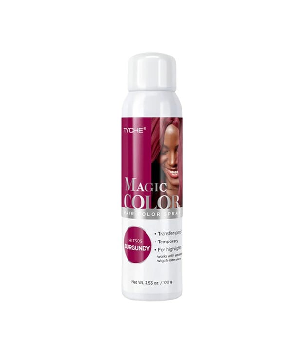 TYCHE MAGIC COLOR SPRAY DE COULEUR DE CHEVEUX BOURGOGNE