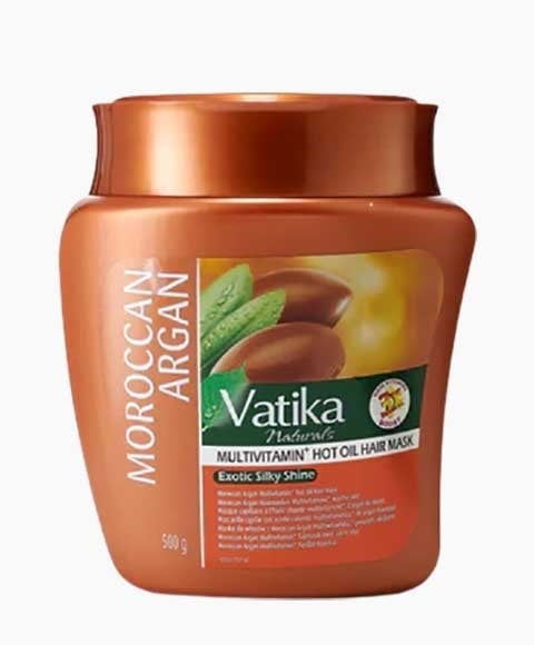VATIKA NATURALS MAROCAIN ARGAN MULTIVIMIN HOT OIL HAIR MAS