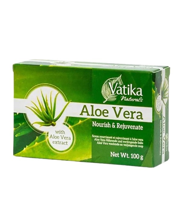 VATIKA NATURALS SAVON NOURRISSANT ET RAJEUNISSANT À L'ALOE VERA