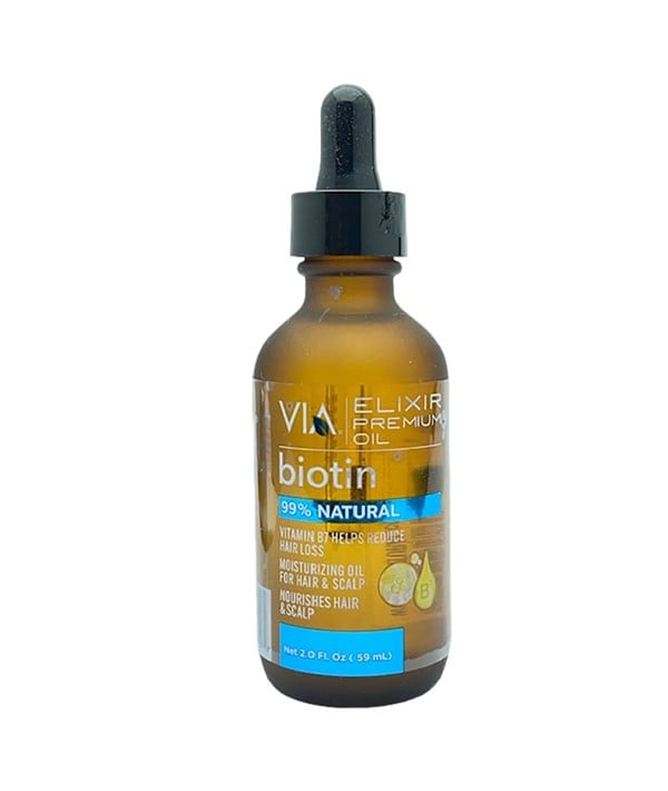 VIA L'HUILE DE BIOTINE PREMIUM ÉLIXIR NATUREL 