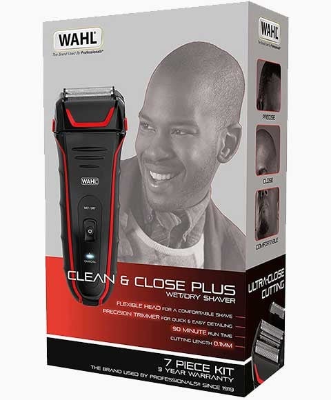 WAHL CLEAN AND CLOSE PLUS RASOIR HUMIDE ET SEC