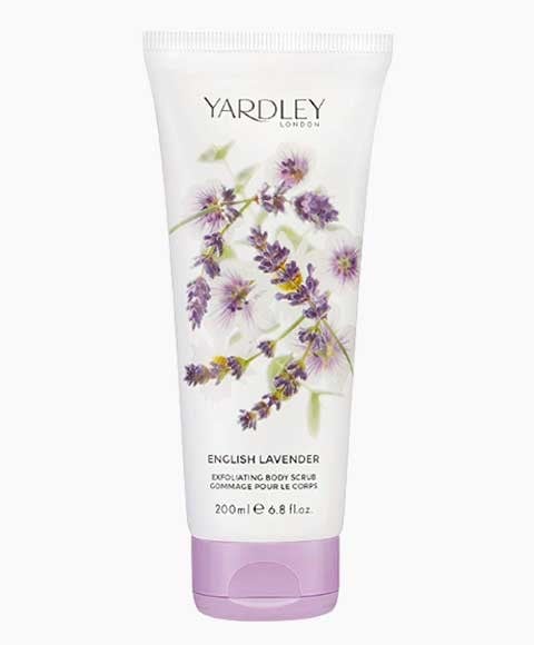 YARDLEY GOMMAGE EXFOLIANT POUR LE CORPS À LA LAVANDE ANGLAISE 
